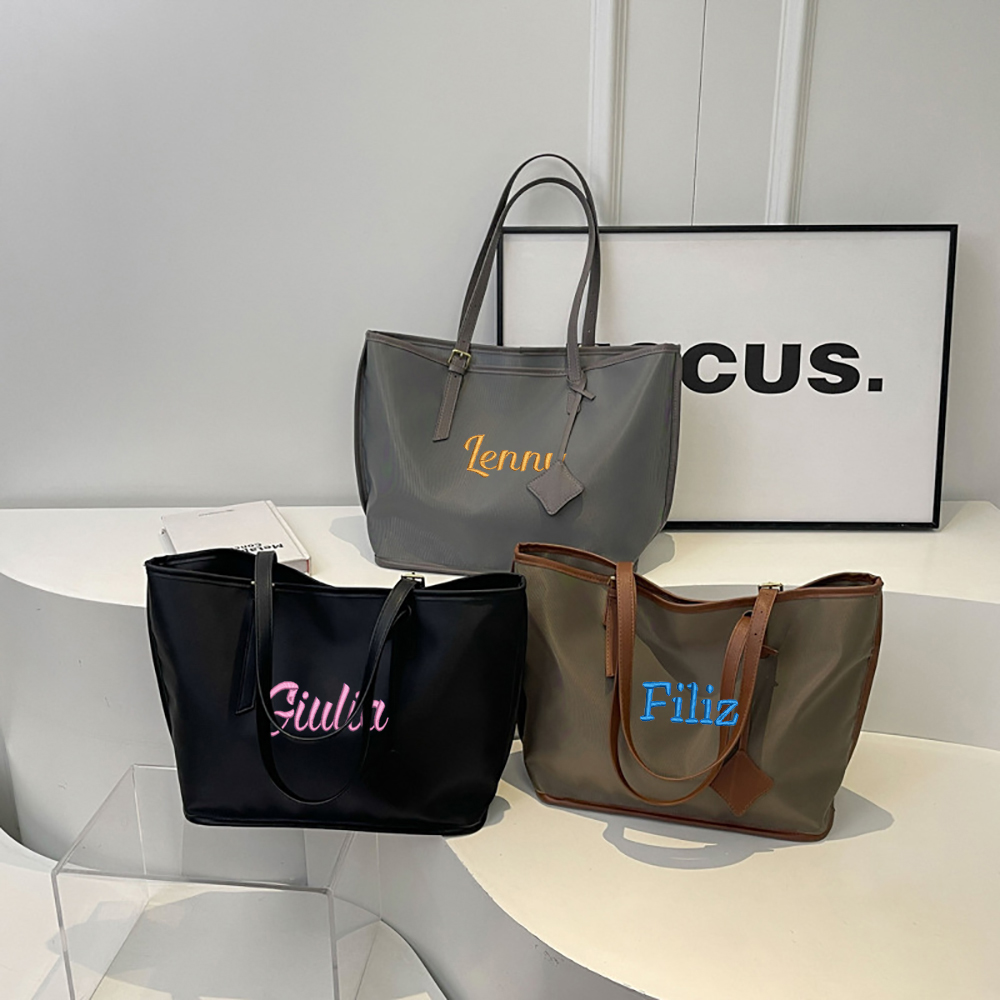 Yoga Fitness Bag - Large Capacity Custom Embroidery Tote Bag