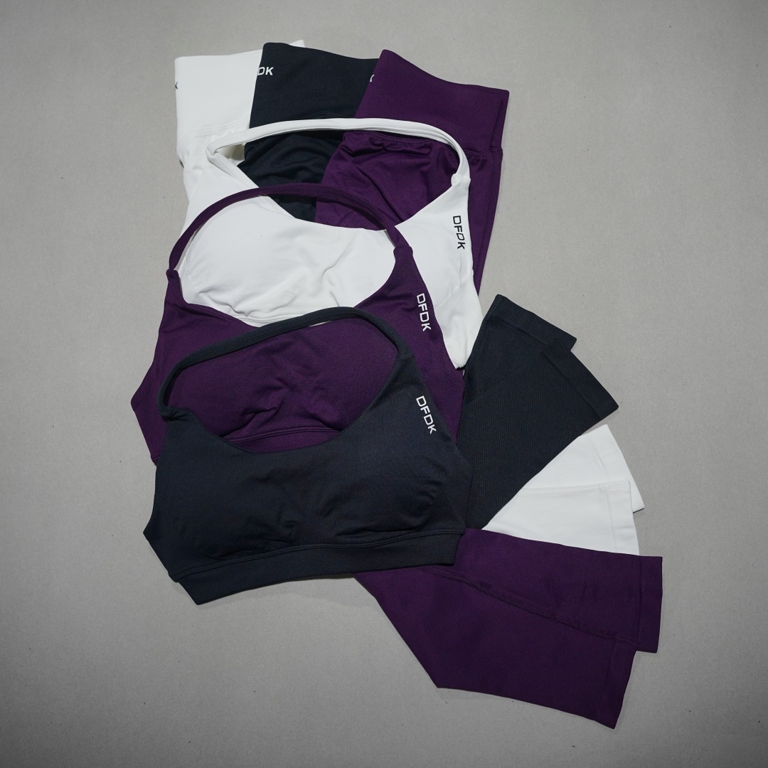DFDK Women's Lace-Up 2Pcs Acti - Yoga Y Fitness ulasan dan harga