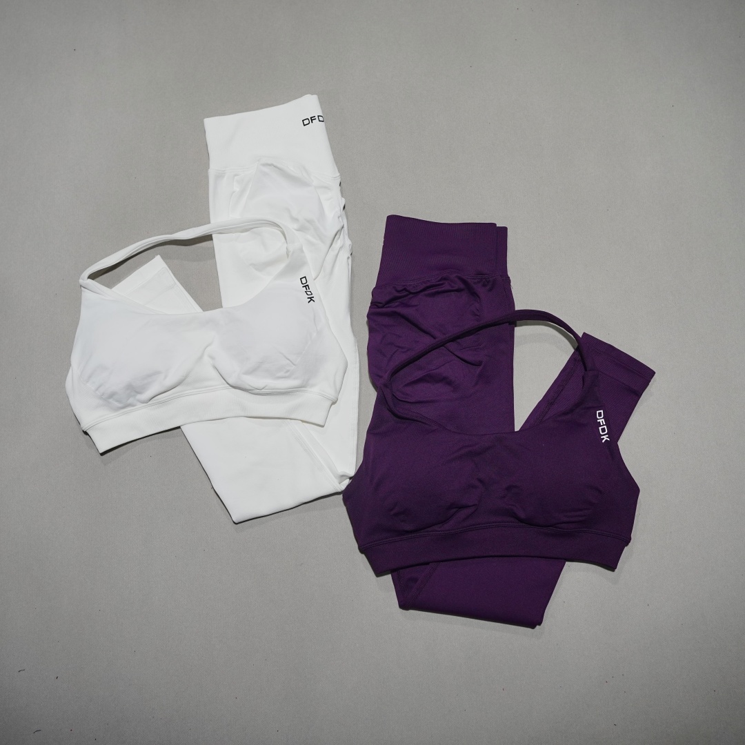 DFDK Women's Lace-Up 2Pcs Acti - Yoga Y Fitness ulasan dan harga