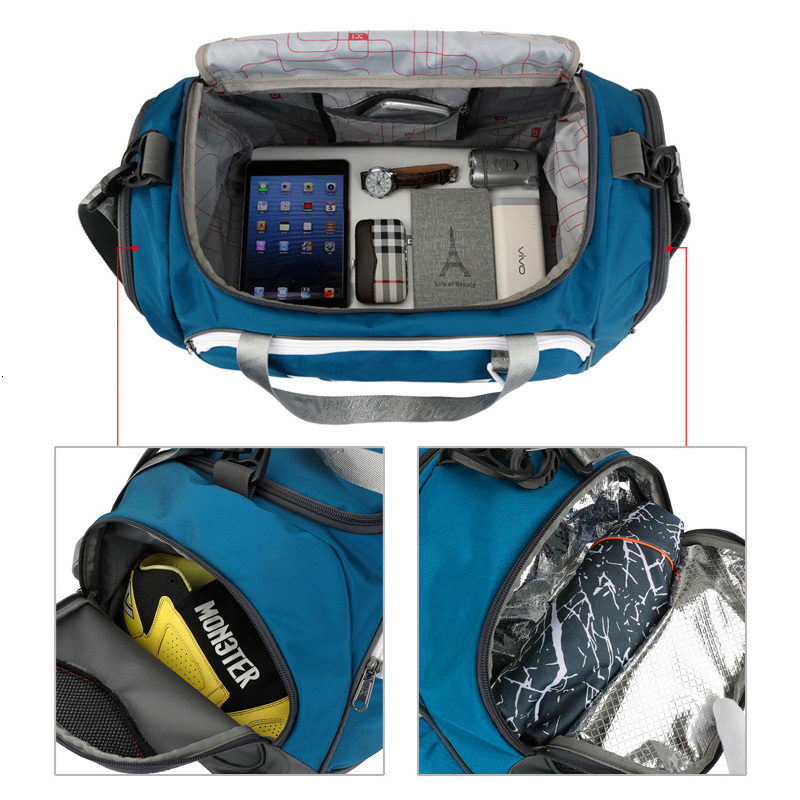 Waterproof 40L Dry Wet Gym Bag - Yoga Fitness Bag ulasan dan harga