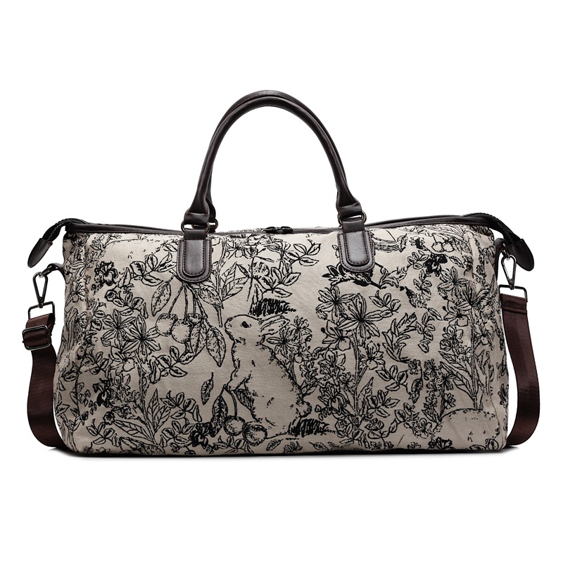 Causal Women Gym Fitness Print - Yoga Fitness Bag ulasan dan harga