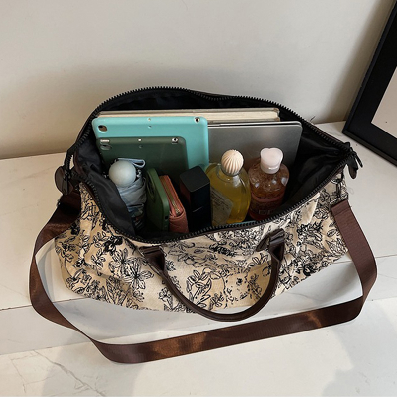 Causal Women Gym Fitness Print - Yoga Fitness Bag ulasan dan harga