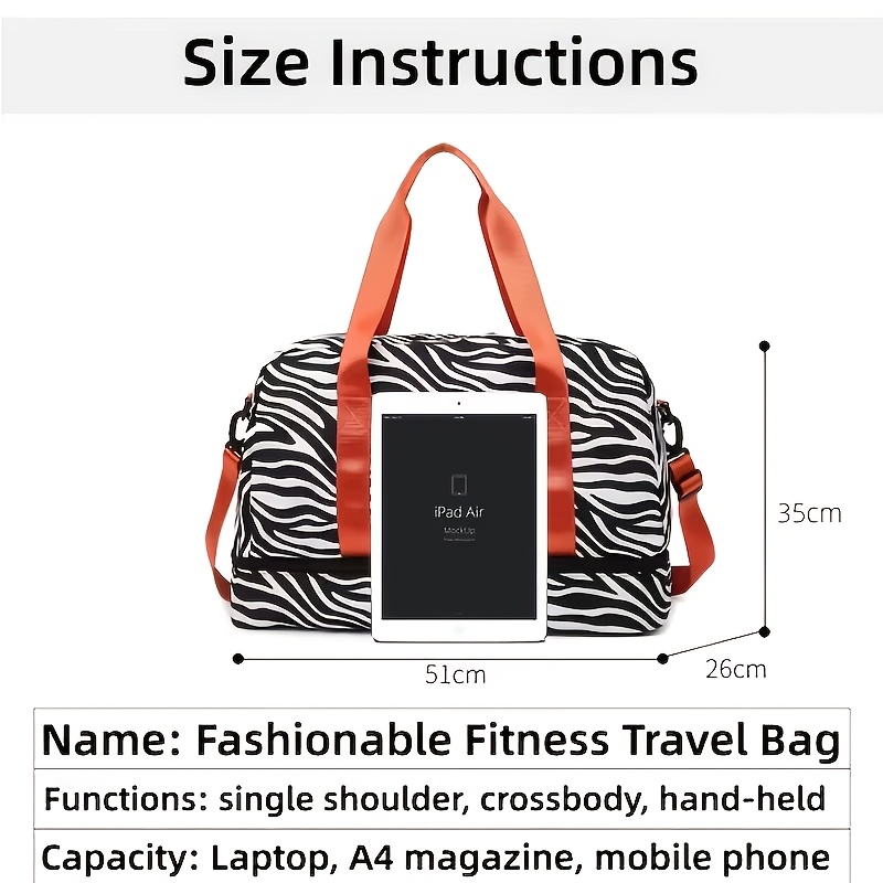 Dry And Wet Separation Large C - Yoga Fitness Bag ulasan dan harga