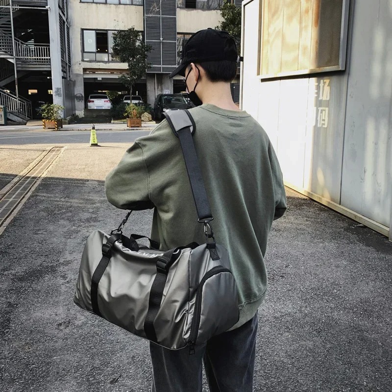 Gym Bag Waterproof Sports Fitn - Yoga Fitness Bag ulasan dan harga