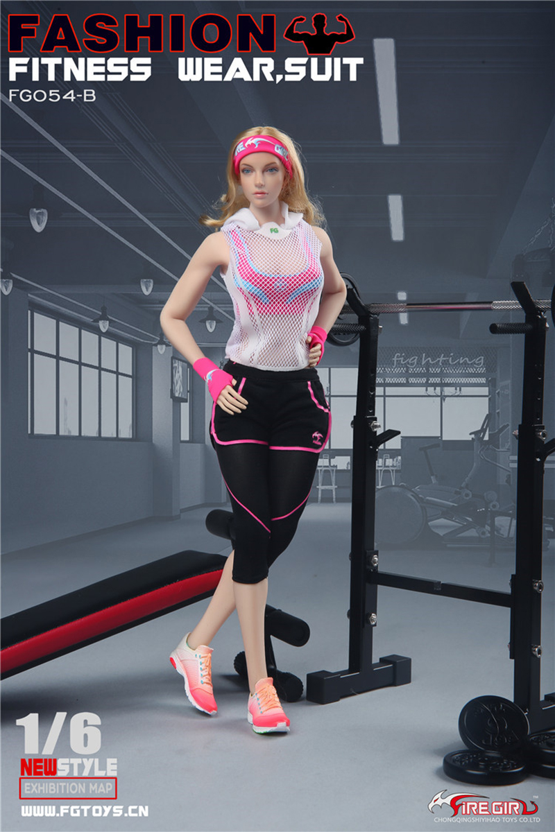 Fire Girl Toys FG054 1/6 Scale - Yoga In Fitness First ulasan dan harga