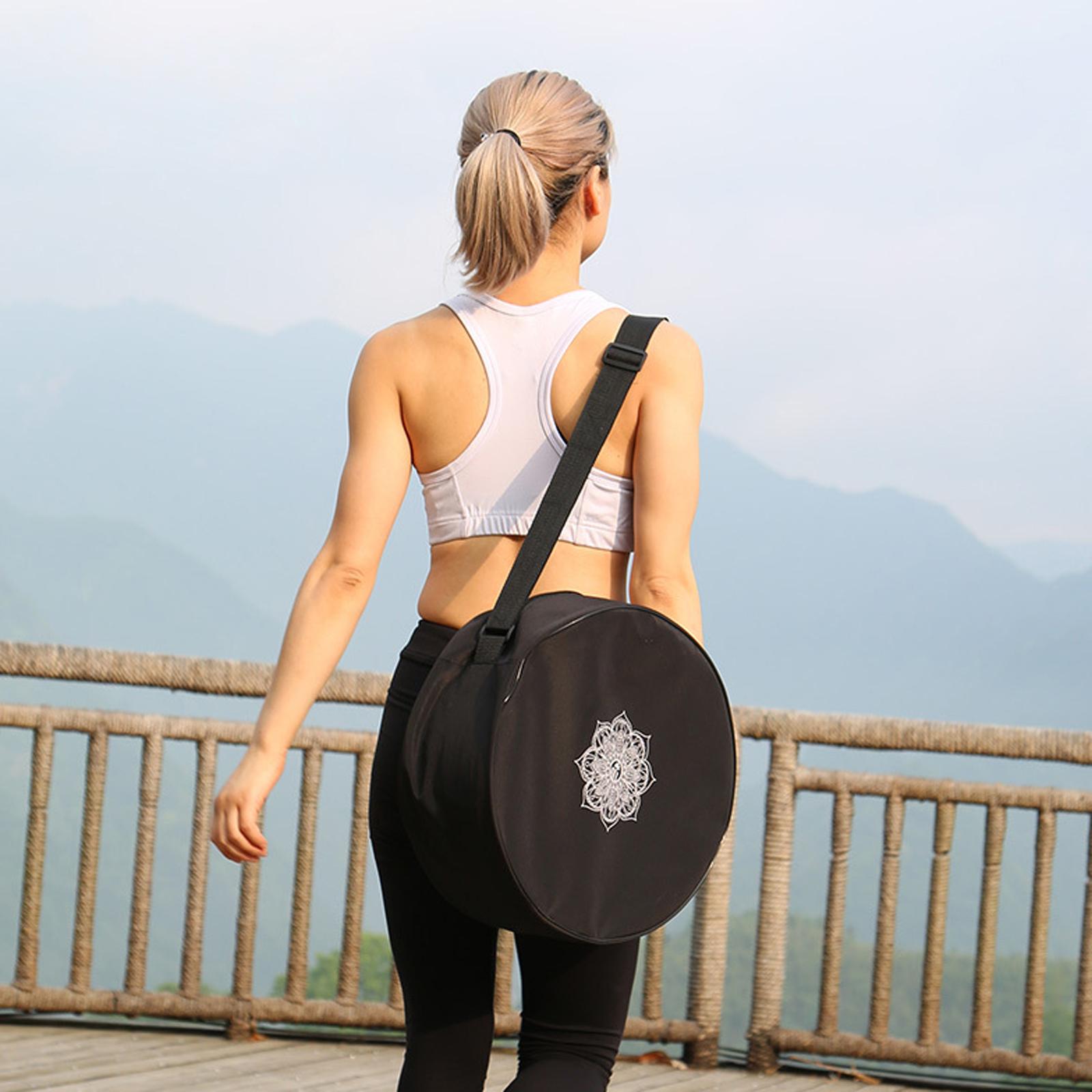 Yoga Wheel Bag Nylon Black Man - Yoga Fitness Bag ulasan dan harga