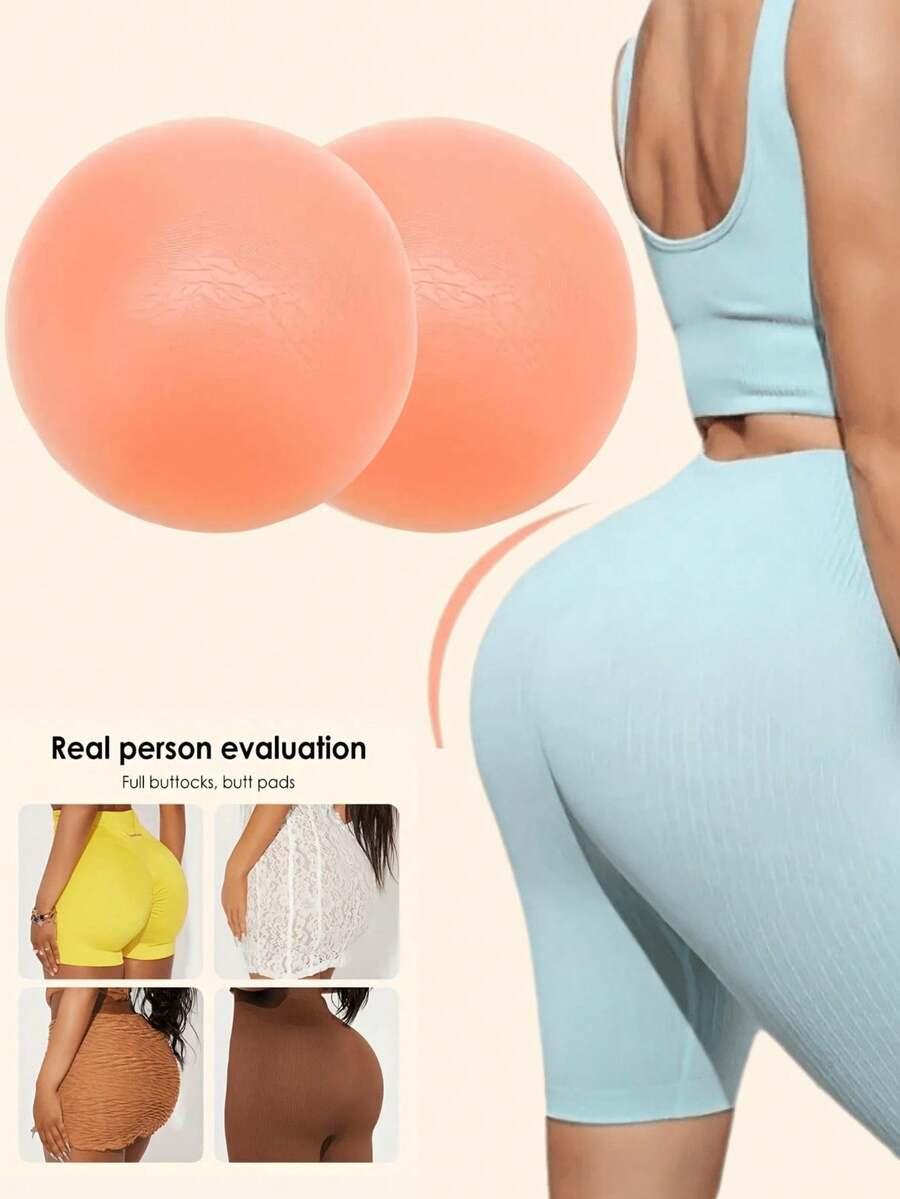Silicone Butt Enhancement Pads - Fitness Yoga & Kickfit ulasan dan harga