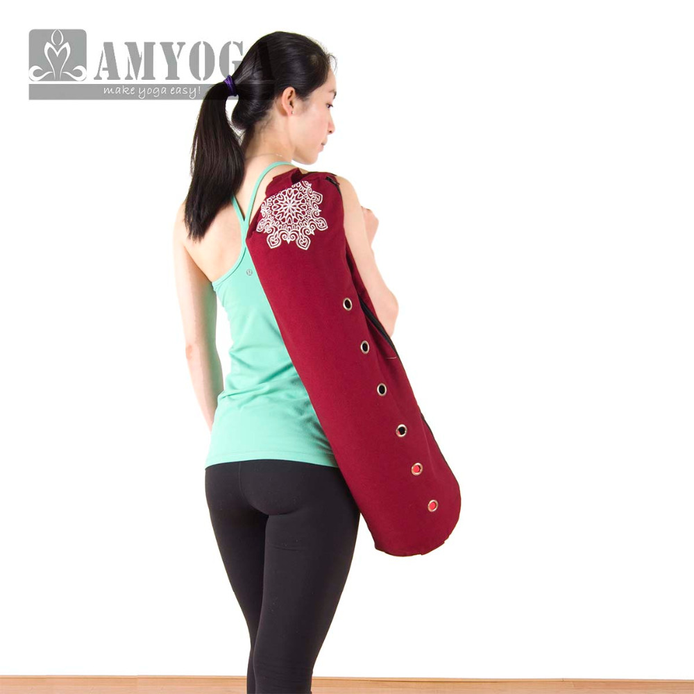 Canvas Yoga Mat Bag Single Sho - Fitness Yoga & Kickfit ulasan dan harga