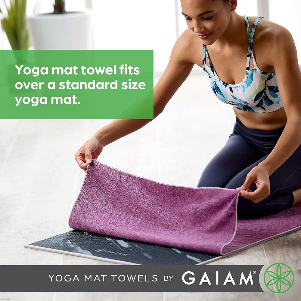 Microfiber Mat-Sized Yoga Towe - Yoga Y Fitness ulasan dan harga