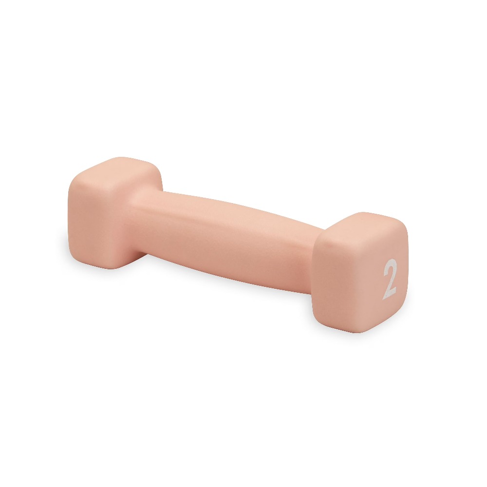Neoprene Coated 2 Pound Dumbbe - Fitness Yoga & Kickfit ulasan dan harga