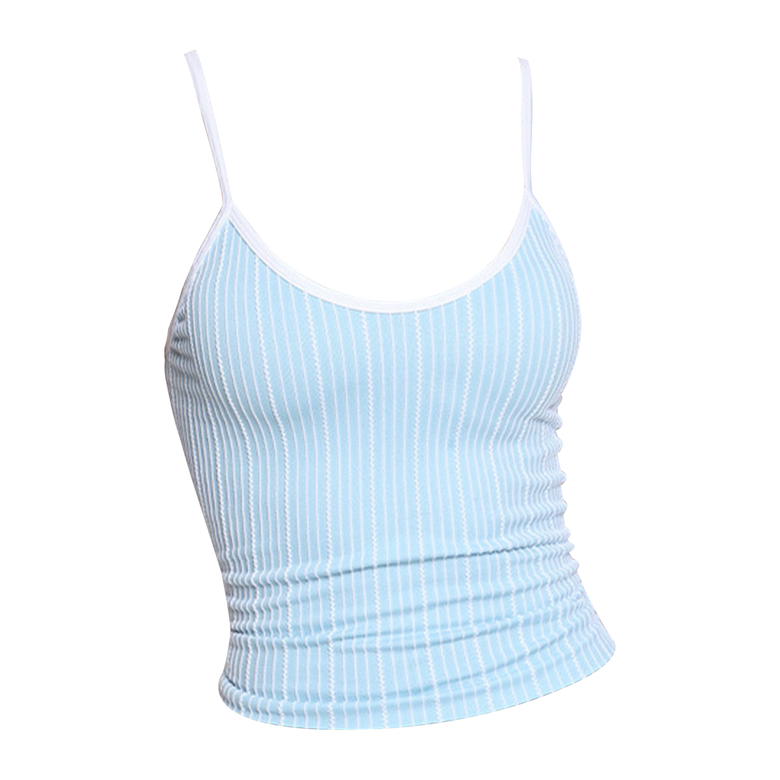 Ladies Sleeveless Striped Yoga - Yoga Fitness Outfit ulasan dan harga