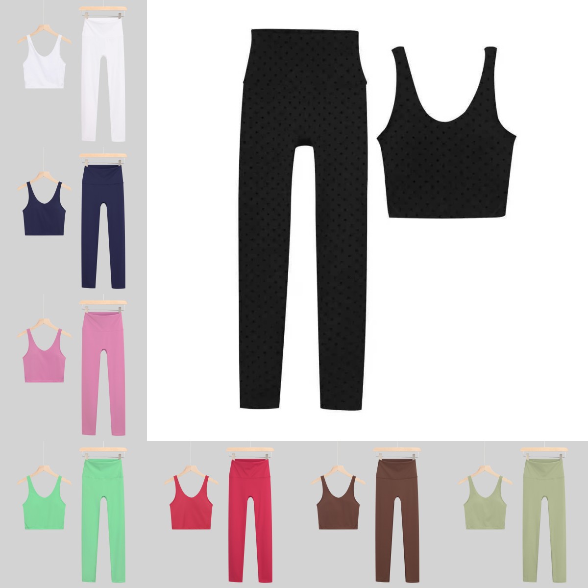 Designer Women Yoga Set U-shap - Yoga Y Fitness ulasan dan harga